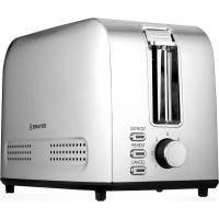 Тостер BRAYER 2110BR 850 Вт 7 режимов автодогрев разморозка отмена автоотключение 2 тоста одновременно съемный поддон BR2110