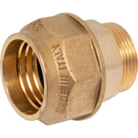 Латунная муфта FIV ПНД, 40ц.-1 1/4нар. F.I.V. 07711114