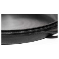 Крышка-сковорода Davr Metall davrmetall чугунная, диаметр 36 см, для казана 10 литров крыш(сков)10л