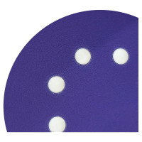 Диск шлифовальный Purple Film на пленочной основе 8 отверстий 125 мм, Р800, 5 шт Abraforce 165045