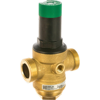 Клапан понижения давления Honeywell на горячую воду, диапазон регулировки 1.5-6 атм D06F-1"B D06F-1B
