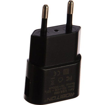 Блок питания Robiton USB1000 1000mA с USB входом BL1 8116