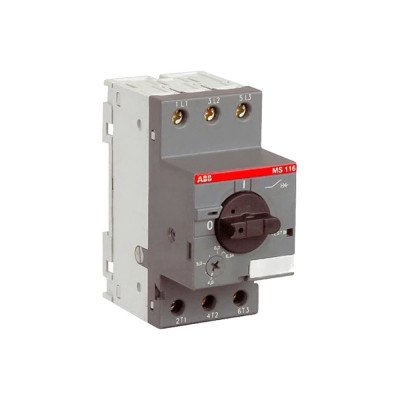 Автоматический выключатель для защиты электродвигателей ABB управление ручкой 1SAM250000R1004