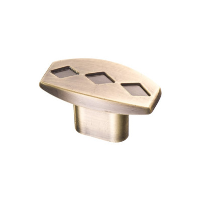 Ручка-кнопка KERRON античная бронза RK-023 BA