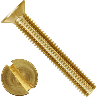 Винт ЦКИ DIN963 М4х30 лат. SL 5.5х1.0 уп. 100 шт. 63563