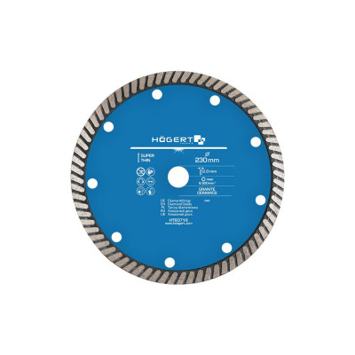 Супертонкий отрезной алмазный диск HOEGERT TECHNIK HT6D716