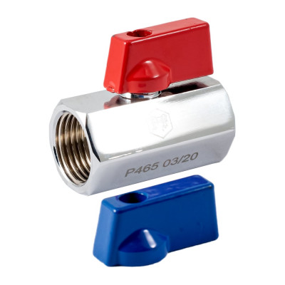 Шаровой кран PROFACTOR PF CHROME MINI для бытовой техники в/в 1/2 PF BMV 351