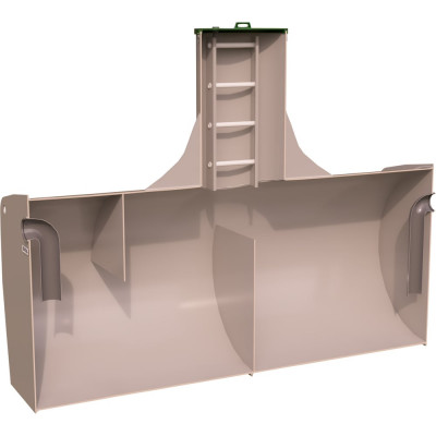 Горизонтальный промышленный пескоуловитель Экосети ОВПП 144 ГОВПП144