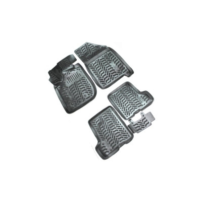 Внутрисалонные коврики REDMARK для Lada XRAY 2016- г.в., комплект, 3D, с подпятником, полиуретан RM64041