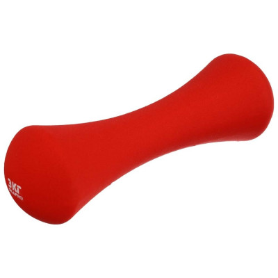 Гантель в форме кости SILAPRO 3 кг, металл, неопреновое покрытие 191-050