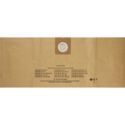 Фильтр-мешки бумажные для пылесоса 200 шт AIR Paper PK-301/200