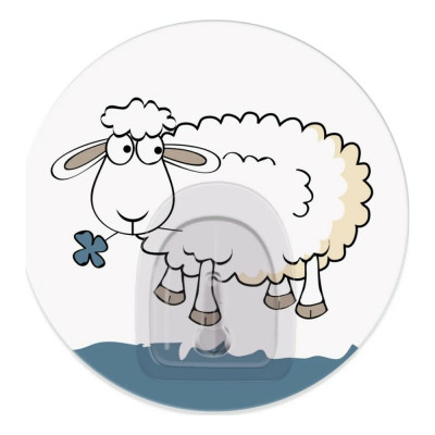 Адгезивный крючок Tatkraft FUNNY SHEEP BELLA 18686