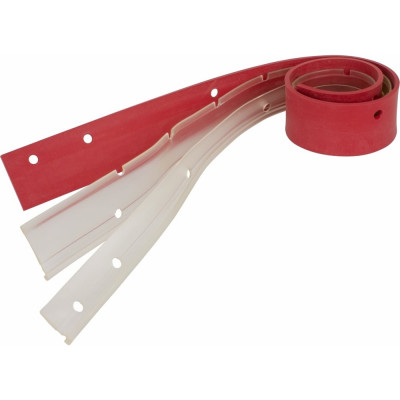 Набор скребков из износостойкой резины 3 шт. для поломоечной машины CHAO BAO EURO Clean SWR-20180