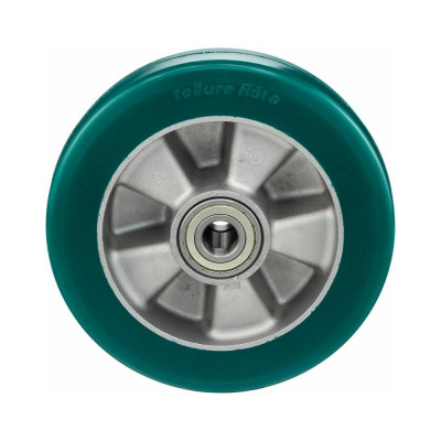 Колесо большегрузное под ось 160 мм, грузоподъемность 550 кг, полиуретан Tellure rota 622114