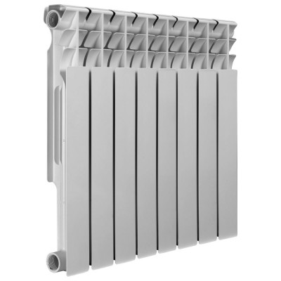 Биметаллический радиатор Azario 8 секций BM500/80/8 00078384