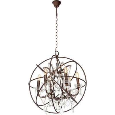 Подвесная люстра LOFT IT Foucaults Orb Crystal LOFT1897/6