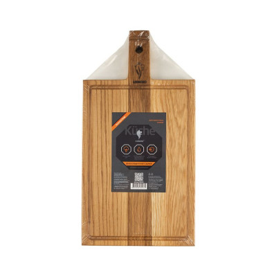 Доска Leonord 41x21x2 см с ручкой дуб 986062