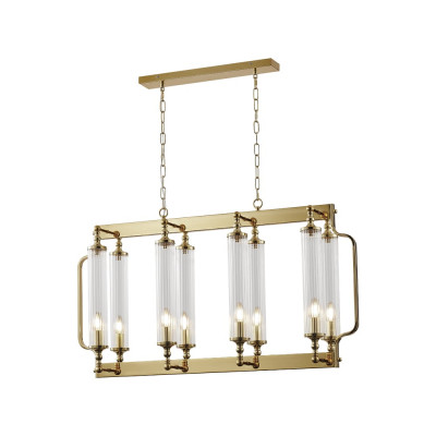 Подвесная люстра Crystal lux TOMAS SP8 L1000 BRASS