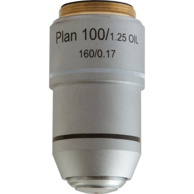 Объектив планахроматический MED 100x Levenhuk 76073