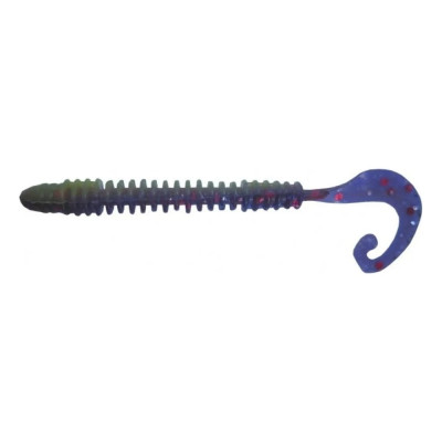 Твистер Helios hs-9-014 credo long body 2.95"/7.5 см, fio, lime, 12шт 00000128389
