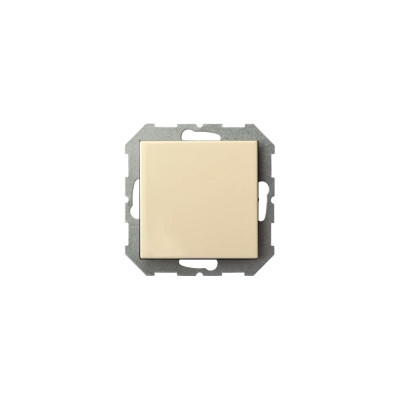 Одноклавишный переключатель LIREGUS бежевый ip44 epsilon 28-0573