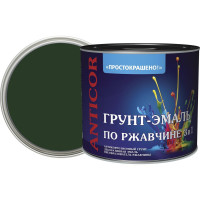 Грунт-эмаль по ржавчине ПРОСТОКРАШЕНО 3в1 зелёная 1.8 к 85166