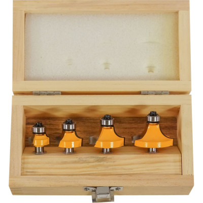 Набор фрез 4 шт. для декоративного применения Энкор 10624