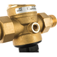 Клапан понижения давления Honeywell на горячую воду, диапазон регулировки 1.5-6 атм D06F-1"B D06F-1B