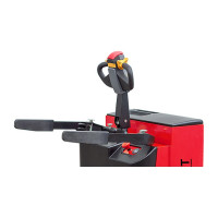 Самоходная электрическая тележка PROLIFT SK 20, грузоподъемность 2000 кг, АКБ 210 Ah, с поручнями и платформой для оператора