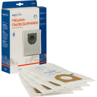 Мешок-пылесборник синтетический для пылесосов ETA (4 шт.) EURO CLEAN E-43/4