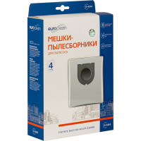 Мешок-пылесборник синтетический для пылесосов ETA (4 шт.) EURO CLEAN E-43/4