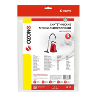 Мешки-пылесборники синтетические для пылесосов AEG (3 шт.) OZONE SE-40