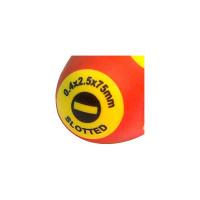 Диэлектрическая отвертка  SL 0.4x2.5х75 мм SHTOK 09310