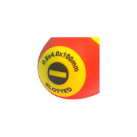 Диэлектрическая отвертка SL 0.8х4х100 мм SHTOK 09312