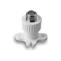 Уголок AQUALINK ПП с настенным креплением 25х1/2 нар 10 шт. 03885