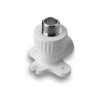 Уголок AQUALINK ПП с настенным креплением 25х1/2 нар 10 шт. 03885