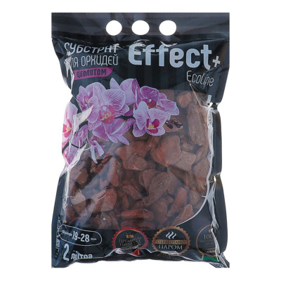 Субстрат для орхидей с цеолитом Effect+ 19-28 мм, 2 л 1610000212182
