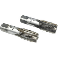 Машинно-ручной метчик TORNERI трубный G 1/2 Р6М5 комплект из 2-х штук 038282