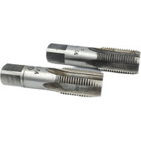 Машинно-ручной метчик TORNERI трубный G 1/2 Р6М5 комплект из 2-х штук 038282