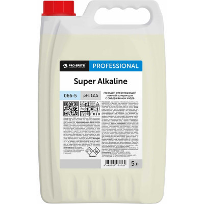 Средство моющее и чистящее для ликвидации последствий пожара PRO-BRITE SUPER ALKALINE 5 л 066-5