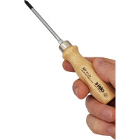 Отвертка Felo с деревянной рукояткой, ударная, PH 1Х80 33710290