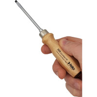 Отвертка Felo с деревянной рукояткой, ударная, SL 3,5Х0,6 33503590