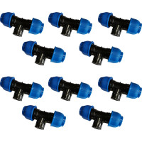 Переходной тройник BOUTTE ПНД 25 - ВР1/2"- 25, 10 шт 9277673