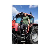 Футболка HOEGERT TECHNIK VILS хлопок, темно-зеленая, р. L HT5K426-L