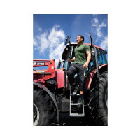 Футболка HOEGERT TECHNIK VILS хлопок, темно-зеленая, р. L HT5K426-L