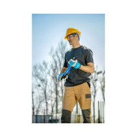 Футболка HOEGERT TECHNIK VILS хлопок, графитовая, р. 3XL HT5K410-3XL