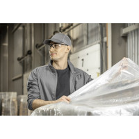 Футболка HOEGERT TECHNIK VILS хлопок, графитовая, р. 3XL HT5K410-3XL