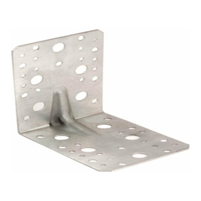 Усиленный крепежный уголок НАКРЕПКО 130х130х100х2 мм 012206