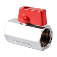 Шаровой кран PROFACTOR PF CHROME MINI для бытовой техники в/в 1/2 PF BMV 351