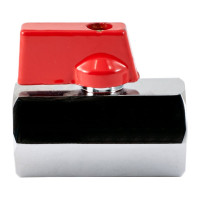 Шаровой кран PROFACTOR PF CHROME MINI для бытовой техники в/в 1/2 PF BMV 351